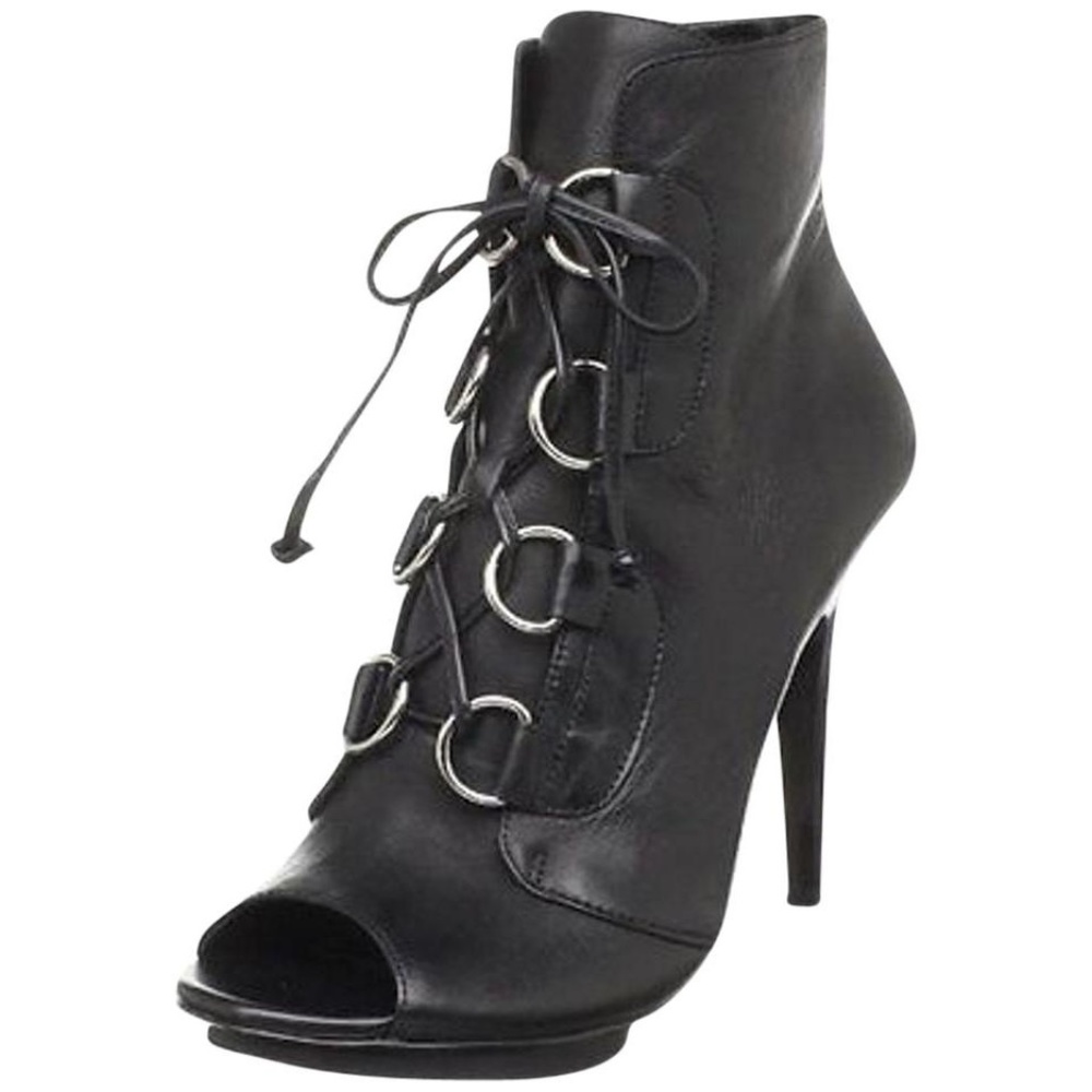 NEW BCBGeneration Black Aviator Ankle Boot